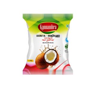Kannambra Coconut Oil - 500 ml pouch